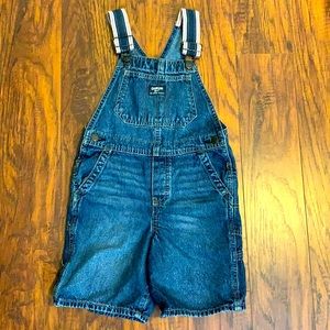 Oshkosh denim short overalls